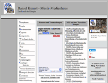 Tablet Screenshot of orgelkarte.orgel-information.de
